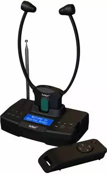 Humantechnik Tiviton DAB TV listening system with DAB radio receiver (Kabellos) Schwarz