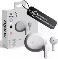 Sudio A3 BT Earphones White = A3WHT (A3WHT)