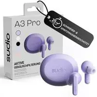 Sudio A3 Pro BT Earphones Purple = A1PROPUR (A1PROPUR)