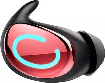 Avizar Bluetooth Earphone TWS-Q9 Red