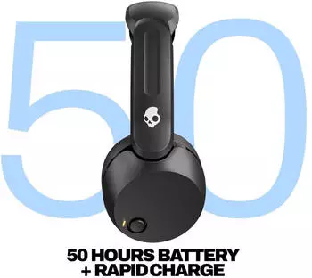 Skullcandy ICON 180 Black – Active Noise Cancelling schirmt Umgebungsgeräusche ab