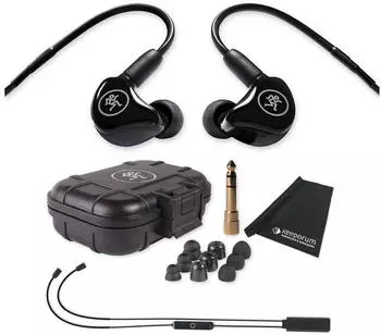 Mackie MP-120 mit Bluetooth-Adapter und Tuch