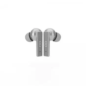 Ledwood Titan True Wireless Stereo (TWS) Calls/Music/Sport/Everyday Headset Grey (Kabellos) Silber