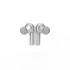Ledwood Titan True Wireless Stereo (TWS) Calls/Music/Sport/Everyday Headset Grey (Kabellos) Silber
