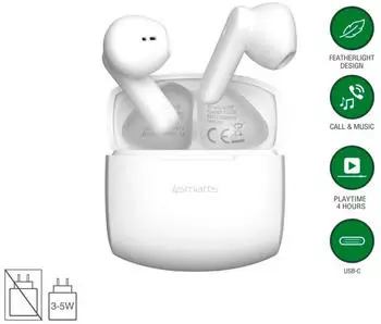 4smarts SkyBuds Air wei&szlig;