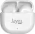 Jaym True Wireless TS-123B 5.0 Drahtlose mit Mikrofon und Touch-Steuerung (5 h Kabellos) Weiss