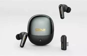 Onikuma TX610 TWS (black) (Kabellos) Schwarz – Moderne Bluetooth-Technik für stabile Verbindungen