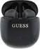 Guess słuchawki Bluetooth GUTWSJ14ESGK TWS + stacja dokująca czarny/black Printed Classic Logo (ANC 5 h Kabellos) Schwarz
