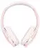 Baseus Wireless headphones Encok D02 PRO (pink) (Passive Geräuschunterdrückung 40 h Kabellos) Pink