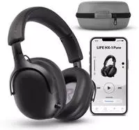 Medion 50077058, Medion LIFE HX1-Pure Over Ear-Kopfh&ouml;rer schwarz (100 h,