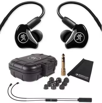 Mackie MP-220 mit Bluetooth-Adapter und Tuch