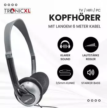 TronicXL TR-HP113LW6 – Direkte Verbindung für stabile Audioübertragung