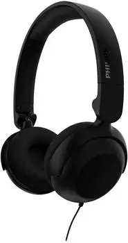 Philips TAH2100 On-Ear-Kopfhörer Serie 2000, kabelgebunden, schwarz (TAH2100BK/00)