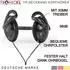TronicXL Nackenbügel-Kopfhörer Stereo 3,5mm Klinke, 2er-Pack