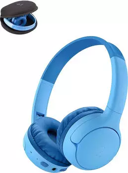 Belkin SoundForm Mini 2 Kids On-Ear Kopfhörer, kabellos (AUD012HQBLCS)