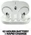 Skullcandy Push 540 Open kabellose Open-Ear-Ohrhörer, Bone (S4PFW-T001)