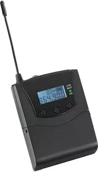 Pronomic Silent Disco V2 SDR-BP30 Bodypack-Empf&auml;nger, 3-Kanal, kabellos (00114949)