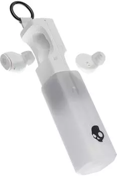 Skullcandy Dime 360 Pea Shape kabellose Ohrhörer, Bluetooth 5.3, Bone (S2DPW-T001)