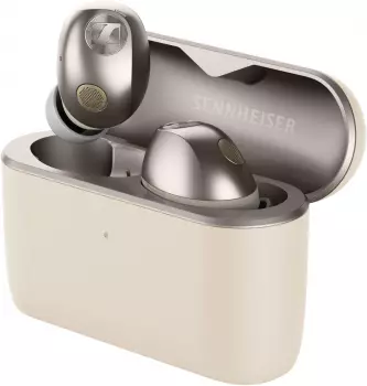 Sennheiser MOMENTUM True Wireless 5 Cream – Mikrofon und Spracherkennung für Telefonie