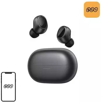 QCY Melobuds A30 kabellose In-Ear-Kopfh&ouml;rer, schwarz (HT22BK)