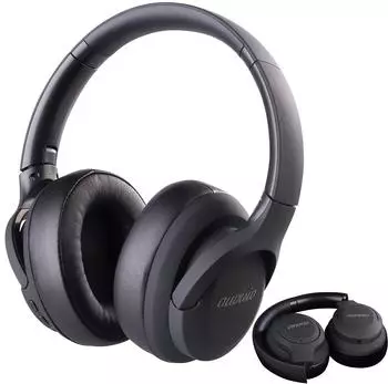 Auvisio Faltbarer Over-Ear-Kopfhörer Bluetooth 5.3, ANC (CX2612)