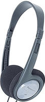 Panasonic RP-HT090 On Ear Kopfh&ouml;rer kabelgebunden Grau Lautst&auml;rkeregelung TV