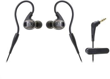 Audio-Technica ATH-SPORT3BK In-Ear-Kopfhörer mit flexiblen Ohrbügel Schwarz