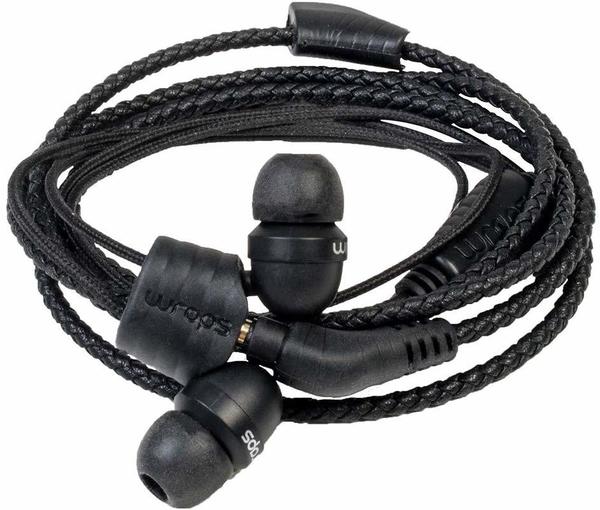 Midbass Headset Natural Leather Wrap Noir w/Mic«, braun