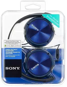 Sony MDR-ZX310AP (blau) – Audioqualität für vielseitige Einsatzbereiche