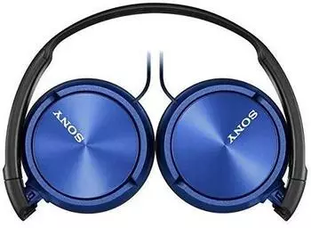 Sony MDR-ZX310 (blau) – Sony MDR-ZX310 (blau) mit robustem Metallbügel für unterwegs
