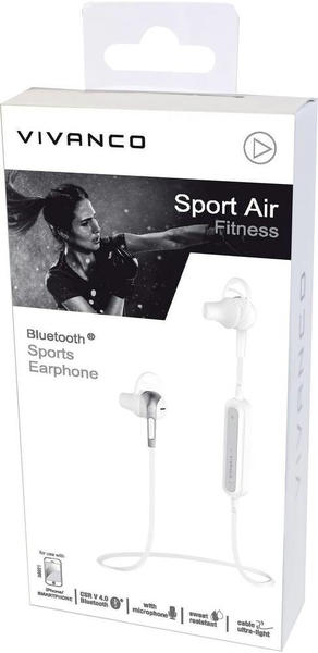 In-Ear-Kopfhörer Audio & Energiemerkmale Vivanco Sport Air Fitness (weiß)