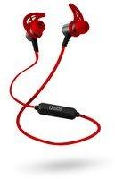 SBS TESPORTEARSETBT500R im Ohr, Nackenband Binaural Kabellos Rot Mobiles Headset