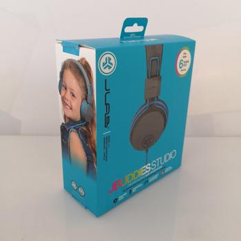 JLab JBuddies Studio Graphite/Blue – Flexibler Einsatz durch doppelte Übertragungsmöglichkeit