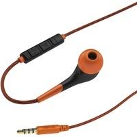 Hama Neon Mobiles Headset Binaural im Ohr Schwarz, Orange