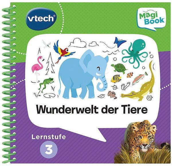 Vtech MagiBook Lernstufe 3 - Wunderwelt der Tiere (80-481004)