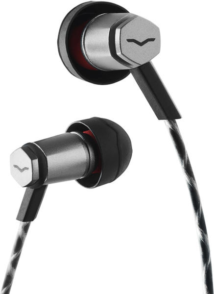 v-moda Forza Metallo In-Ear Ohrhörer 3-Button mit Mikrofon - für Samsung und Android Produkt, Gunmetal Schwarz