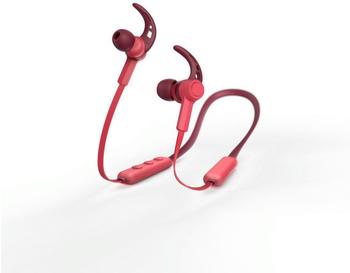 Hama 00184058 Bluetooth-Headphones "Neckband" (Red)