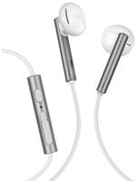 JAZ Stereo Metal Earset (keine Geräuschunterdrückung Kabelgebunden) Silber