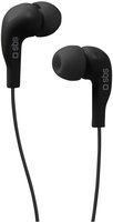 sbs TEINEARKL, SBS Stereo in-ear earset Jack 3,5 mm, Kabelgebunden, schwarz