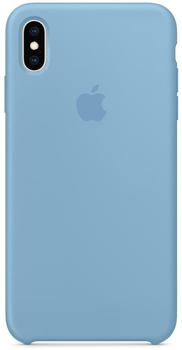 Apple Silikon Case (iPhone XS Max) Kornblume