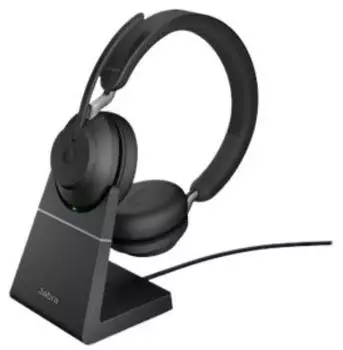 Jabra Evolve2 65 USB-C UC Stereo Desk Stand schwarz