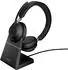 Jabra Evolve2 65 USB-A UC Stereo Desk Stand schwarz