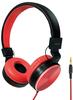 Logilink HS0049RD - Kopfhörer - On-Ear - kabelgebunden - 3,5 mm Stecker - Rot