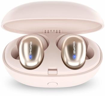1More [Generation 2] 1MORE Stylische echte kabellose Ohrhörer, Bluetooth 5.0, 24-Stunden-Spielzeit, Stereo-In-Ear-Kopfhörer mit Ladehülle, eingebautes Mikrofon, alternativer Kopplungsmodus.