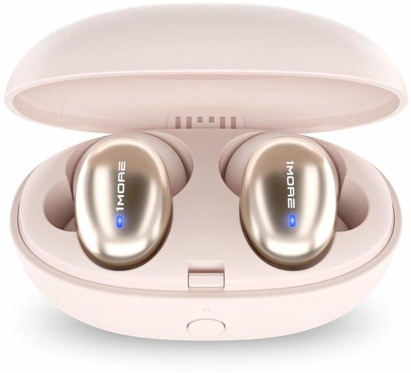 1More [Generation 2] 1MORE Stylische echte kabellose Ohrhörer, Bluetooth 5.0, 24-Stunden-Spielzeit, Stereo-In-Ear-Kopfhörer mit Ladehülle, eingebautes Mikrofon, alternativer Kopplungsmodus.