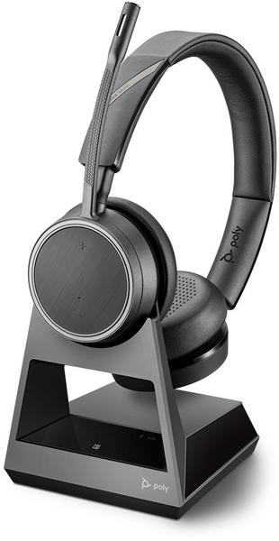 Plantronics Voyager 4210 Office, 2-Way, Headset schwarz, Bluetooth, USB-C,