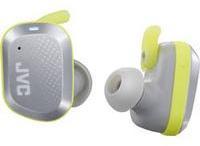 JVC HA-AE5T-H Bluetooth® Sport In Ear Kopfhörer In Ear Schweißresistent, Wasserbeständig Silber,