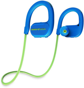 Energy Sistem BT Running 2 Neon Kopfhörer Kabellos Ohrbügel, Nackenband Sport Bluetooth Blau