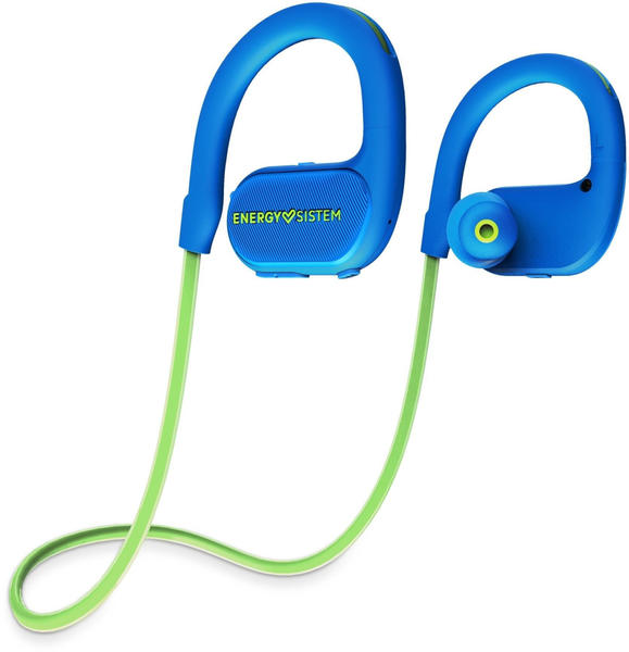 Energy Sistem BT Running 2 Neon Kopfhörer Kabellos Ohrbügel, Nackenband Sport Bluetooth Blau