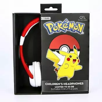OTL Technologies OTL Junior Pokémon Pokéball – Perfekter Einstieg in die Welt der Musik für junge Pokémon-Fans